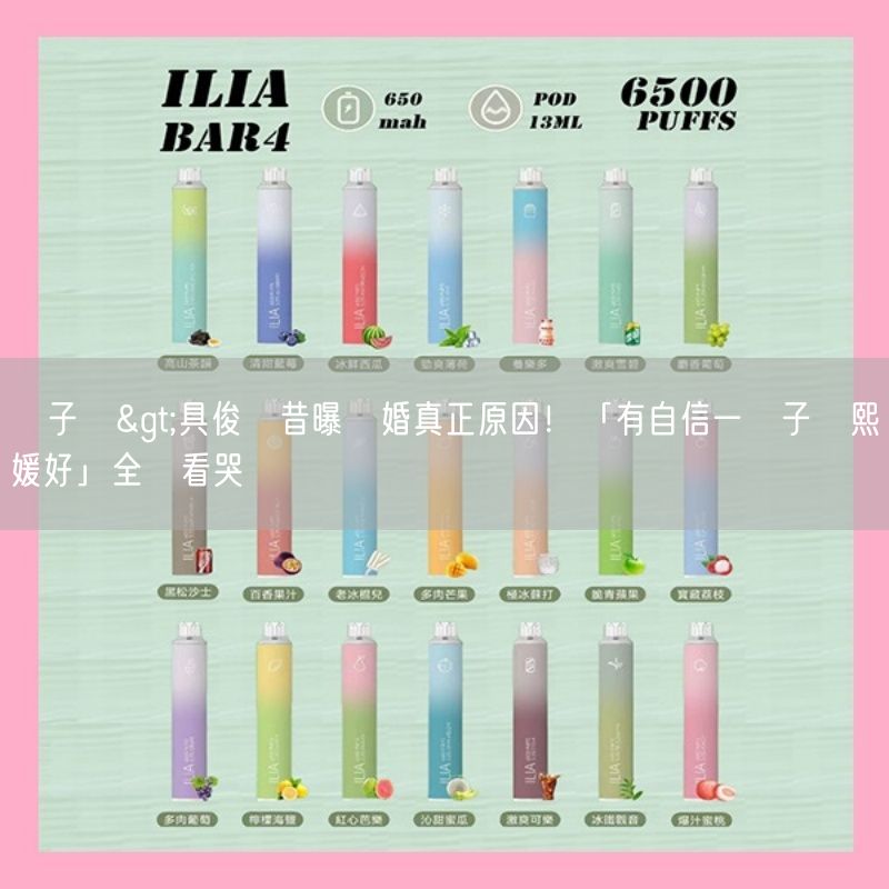 MEHA電子煙 >具俊曄昔曝結婚真正原因！「有自信一輩子對熙媛好」全網看哭